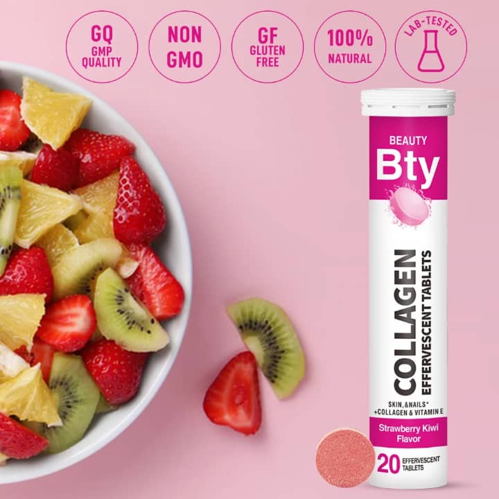 BEAUTY COLLAGENE  EFFERVERSCENT MULTI VITAMINES 20 COMPRIMES 1000 mg